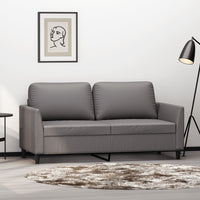 SOFA 2 PLAZAS DE CUERO SINTETICO ALTAMIRA