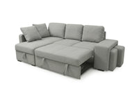 SOFÁ CAMA CON CHAISELONGUE 250cm GRIS