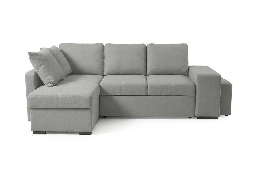 SOFÁ CAMA CON CHAISELONGUE 250cm GRIS