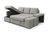 SOFÁ CAMA CON CHAISELONGUE 250cm GRIS
